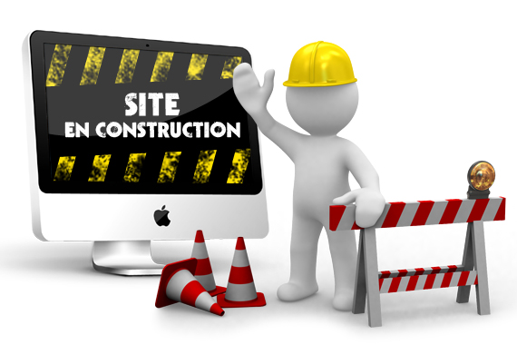 site en construction
